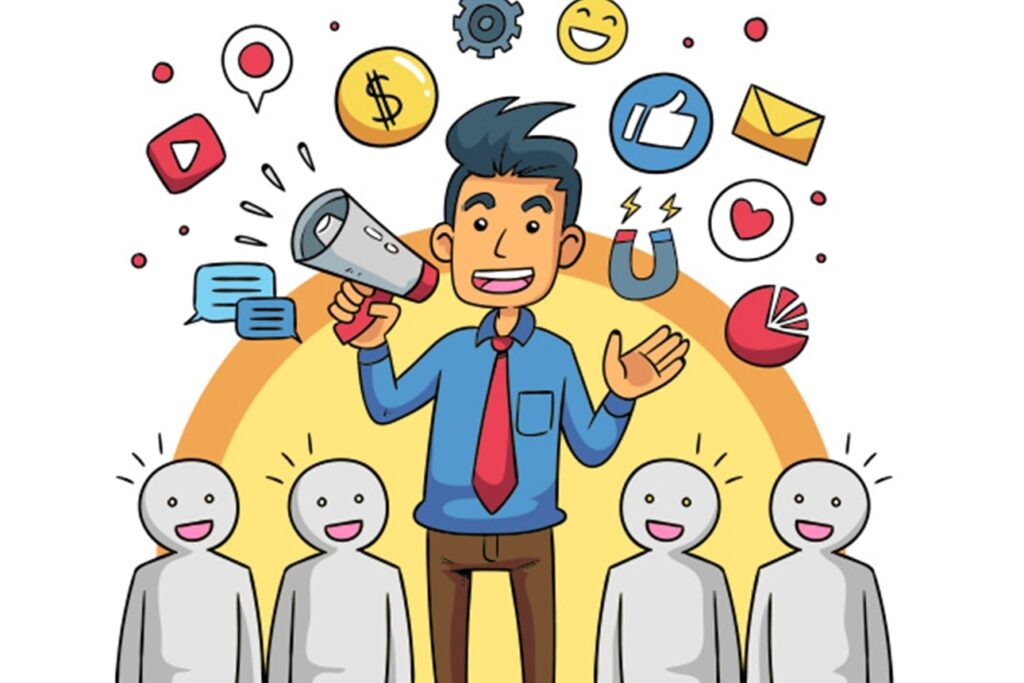 التسويق الإلكتروني عبر المؤثرين