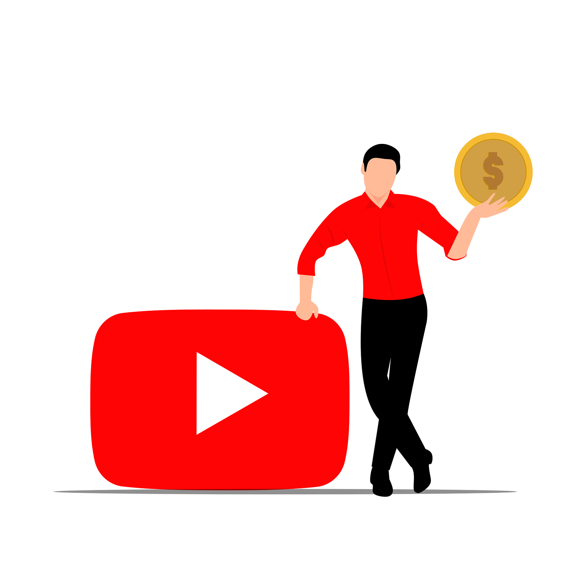 الربح من الفيديوهات الدعائية YouTube